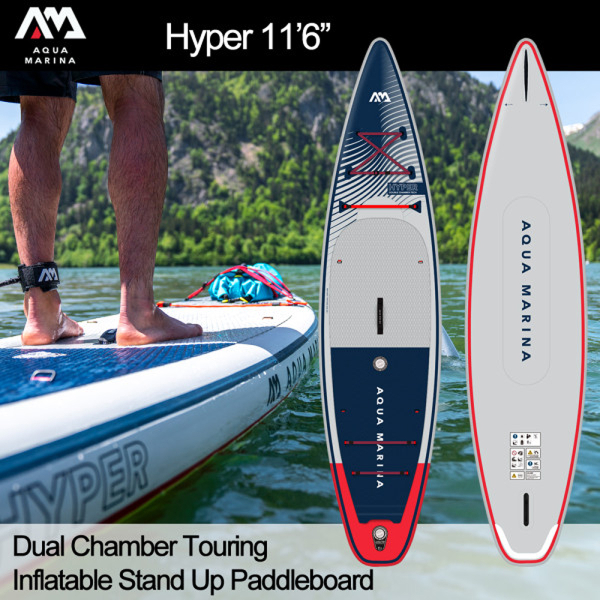 Aqua Marina Hyper Touring iSUP 11' 6